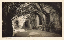 ESPAGNE AP#DC135 SEVILLE SEVILLA CASA DEL CONDE DE AGUAS LE PATIO - Sevilla (Siviglia)