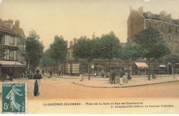 92 LA GARENNE COLOMBES AP#DC964 PLACE DE LA GARE ET RUE DE COURBEVOIE - La Garenne Colombes