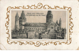 ALLEMAGNE AP#DC116 CARTE A SYSTEME MAINZ DOM VON WESTEN CATHEDRALE VUE DE L OUEST - Mainz