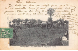 BELGIQUE #FG55372 WESTOUTRE UNE HALTE DE L ECOLE D EQUITATION DE YPRES - Otros & Sin Clasificación