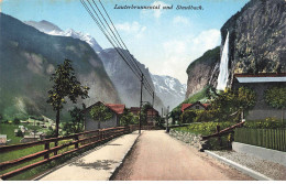 SUISSE AP#DC088 VALLEE DE LAUTERBRUNNEN ET STAUBBACH - Lauterbrunnen