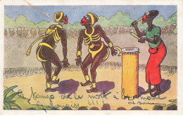 ILLUSTRATEURS  AO#AL000664 ILLUSTRATION NEGRITUDE DANSEUR NOIR ET TAM TAM - 1900-1949