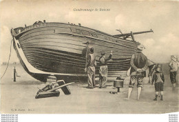 LE GOUDRONNAGE DE BATEAU - Fischerei