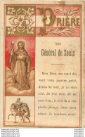 IMAGE PIEUSE CANIVET EDITION BOULET  PRIERE DU GENERAL DE SONIS - Devotion Images