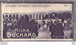 CHROMO MILKA SUCHARD GRAND CONCOURS DES VUES DE FRANCE LIMOGES ETS LEVY NEURDEIN - Suchard