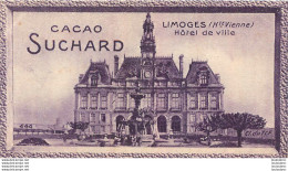 CHROMO CACAO SUCHARD LIMOGES GRAND CONCOURS DES VUES DE FRANCE  CL DU T.C.F. - Suchard