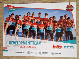 Card Team Lotto-Dstny Development - 2024 - Cycling - Cyclisme - Ciclismo - Wielrennen - Cyclisme