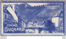 CHROMO CACAO SUCHARD AUBUSSON  GRAND CONCOURS DES VUES DE FRANCE  CL DU T.C.F. - Suchard