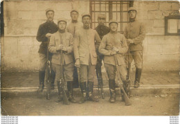 CARTE PHOTO SOLDATS  DU 103° RAL  R.A.L.   ARTILLERIE LOURDE - Regiments