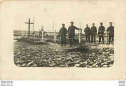 CARTE PHOTO TOMBES ALLEMANDES - Weltkrieg 1914-18