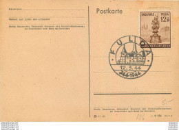 POSTKARTE FULDA 1944 - Brieven En Documenten