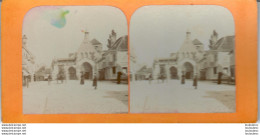 PROVINS PLACE DE L'EGLISE SAINT AYOUL PHOTO STEREOSCOPIQUE G. LACOSTE - Stereo-Photographie