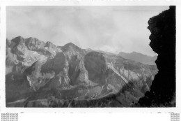 POINTE DU FORNET LES DENTS BLANCHES LE MONT BLANC PHOTO ORIGINALE  11 X 7 CM - Lieux