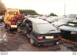 PHOTO ORIGINALE ACCIDENT 2002 CITROEN BX 13 X 9 CM - Automobiles