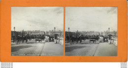 PARIS PONT DE LA CONCORDE CARTE STEREOSCOPIQUE - Photos Stéréoscopiques