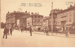 CROATIE #FG55247 RIEKA FIUME PIAZZA ELISABETTA - Kroatien