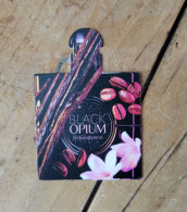 Carte YSL Black Opium Café Floral - Profumeria Moderna (a Partire Dal 1961)