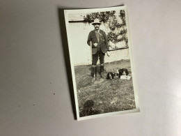 Chasse.photo Chasseur .chien,Fusil - Chasse