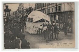 06 CANNES CARNAVAL 1910 FETE AU POLE NORD CHAR - Cannes