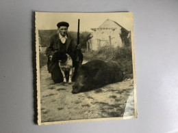 Chasse.photo Chasseur .chien,Fusil.sanglier - Caccia