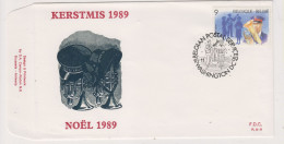 FDC 916 COB 2345 Noël Nouvel An Armée Du Salut Bureau Temporaire à L'étranger Washington - 1981-1990