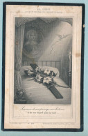 Souvenez Vous Devant Dieu De Mme Louise BUISSART épouse D'Alphonse TILLIER DCD à Arras Le 21 Juin 1879 à L'âge De 22 Ans - Andachtsbilder