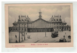 59 ROUBAIX LA GARE DU NORD N°12 EDIT GRAND BAZAR TRAMWAY - Roubaix