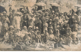 80 AULT ONIVAL #FG55316 GROUPE DE BAIGNEURS CARTE PHOTO LEVEQUE - Ault