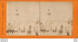 PARIS EXPOSITION UNIVERSELLE 1900 PALAIS DE LA NAVIGATION AMERICAINE  PHOTO STEREOSCOPIQUE - Stereo-Photographie