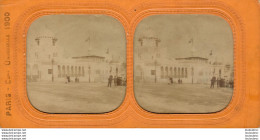 PARIS EXPOSITION UNIVERSELLE 1900 PALAIS DE L'ALGERIE   PHOTO STEREOSCOPIQUE - Stereoscopic