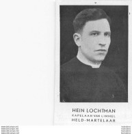 MEMENTO AVIS DE DECES HEIN LOCHTMAN MORT AU CAMP DE BELSEN LE 27/02/1945 - Avvisi Di Necrologio