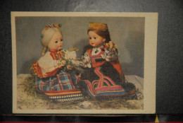 CP, Folklore, Russia/URSS:Poupees En Costumes Nationaux Russe - Rusland