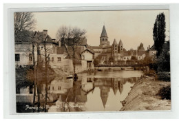 71 PARAY LE MONIAL #12500 LA BASILIQUE ET LE PONT N°40 CARTE PHOTO - Paray Le Monial