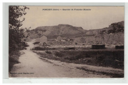 38 PORCIEU QUARTIER DE FONTAINE BLANCHE CARRIERE - Autres & Non Classés