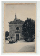 38 SAINT QUENTIN FALLAVIER EGLISE VOITURE AUTO CITROEN TRACTION ??? N°2 EDIT GOUTAGNY TROLLET - Autres & Non Classés