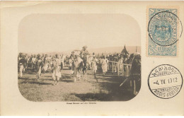 ETHIOPIE ABYSSINIE #FG55803 ADDIS ABBEBA KAISER MENELIK AUF DEM MARSCHE EMPEREUR - Ethiopië