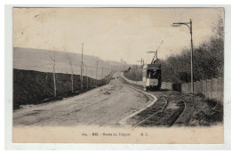 76 EU #13944 ROUTE DU TREPORT N°664 TRAMWAY - Eu