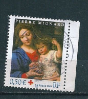 N°  3620 Vierge à La Grappe Timbre France Croix Rouge 2003 Oblitéré - Oblitérés