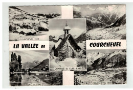 73 COURCHEVEL #13022 LA VALLEE MORIOND LAC DU PRAZ CHAPELLE DU CURE D ARS N°M 6 - Courchevel