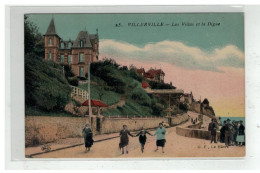 14 VILLERVILLE LES VILLAS ET LA DIGUE N°25 - Villerville