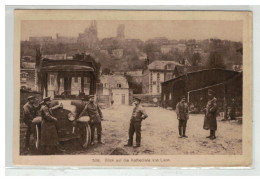 02 LAON BLICK AUF KATHEDRALE AUTOBUS AUTOCAR ROCHET SCHNEIDER - Laon