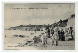 44 LA BERNERIE FALAISES ET PLAGE A MAREE HAUTE N°11 - La Bernerie-en-Retz