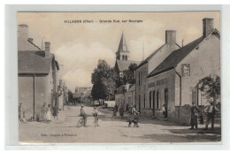 18 VILLABON GRANDE RUE SUR BOURGES AUBERGE EDIT CAQUIN - Sonstige & Ohne Zuordnung