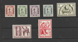 Belgium 1956 Antituberculosis Set 'Nurses' MNH ** - Unused Stamps