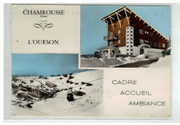 38 CHAMROUSSE HOTEL DE L OURSON N°JI 63 TELESKI STATION SKI - Chamrousse