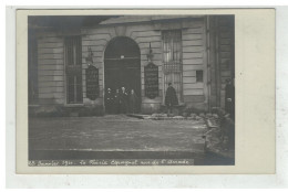 75007 PARIS #16374 INONDATIONS JANVIER 1910 LE PHENIX ESPAGNOL RUE DE L ARCADE CARTE PHOTO COMPAGNIE ASSURANCES - Arrondissement: 07