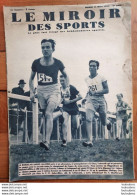 LE MIROIR DES SPORTS N°1054 03/1939 CHAMPIONNAT DE FRANCE DE CROSS COUNTRY ANDRE LALANNE - 1900 - 1949