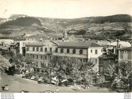 MILLAU PLACE DU MANDAROUS AVEC VIEILLES AUTOMOBILES - Millau