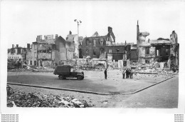 LISIEUX RUINES PLACE SECONDE GUERRE PHOTO ORIGINALE 11 X 7 CM - 1939-45