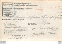 KRIEGSGEFANGENENPOST PRISONNIER DE GUERRE STAMMLAGER VII A  12/1942 ERNEST LAPORTE N° 50938 - WW II